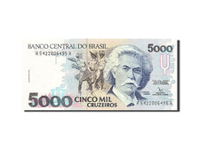 Banconote, Brasile, 5 Mil Reis, 1992, FDS