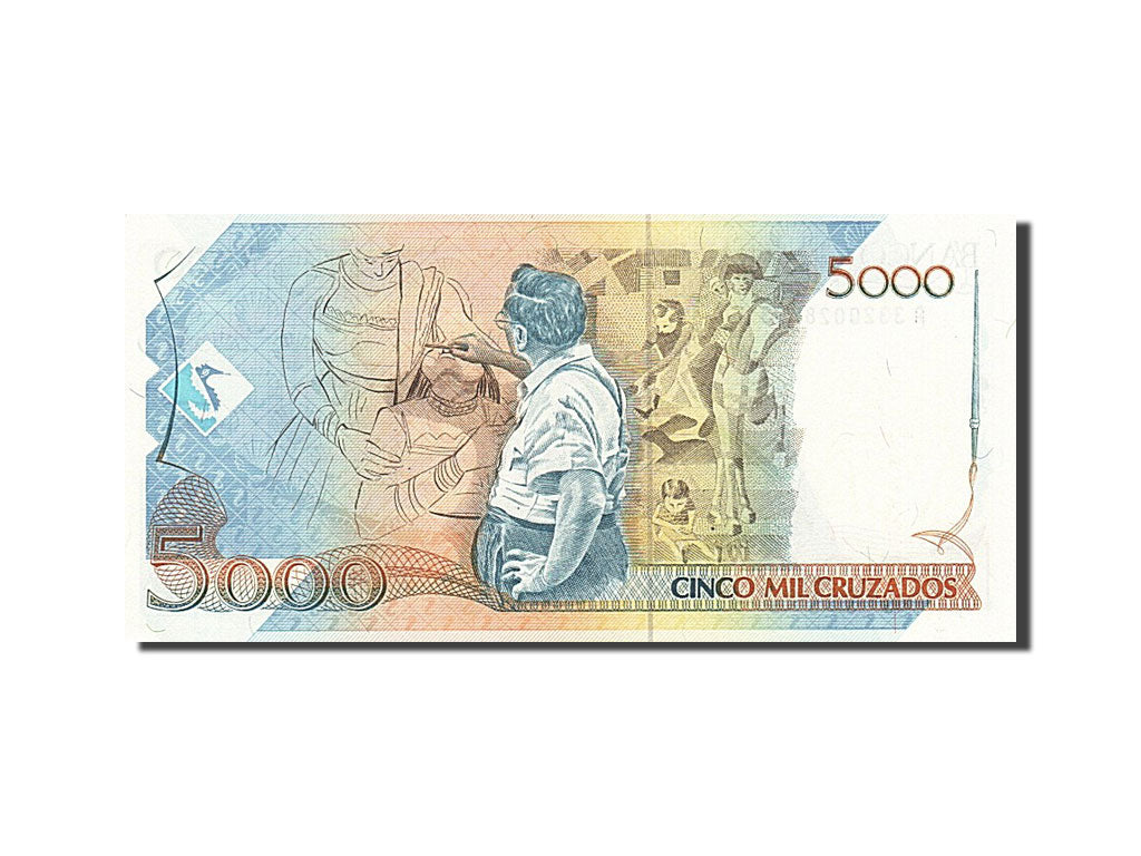 Brazil, 5000 Cruzados, 1988, KM #214a, UNC(65-70), A 3320028733 A