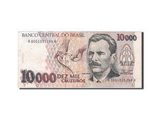 Brazil, 10,000 Cruzeiros, 1991, KM #233a, EF(40-45), A 0061035299 A