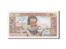 France, 50 Nouveaux Francs, 50 NF 1959-1961 ''Henri IV'', 1960, KM #143a,...