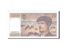 Francia, 20 Francs, 20 F 1980-1997 ''Debussy'', 1985, KM:151a, SPL, Fayette:66.6