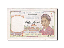 Banknote, French Indochina, 1 Piastre, 1953, AU(50-53)