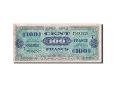 Biljet, Frankrijk, 100 Francs, 1945 Verso France, 1945, 1945-06-04, TB+