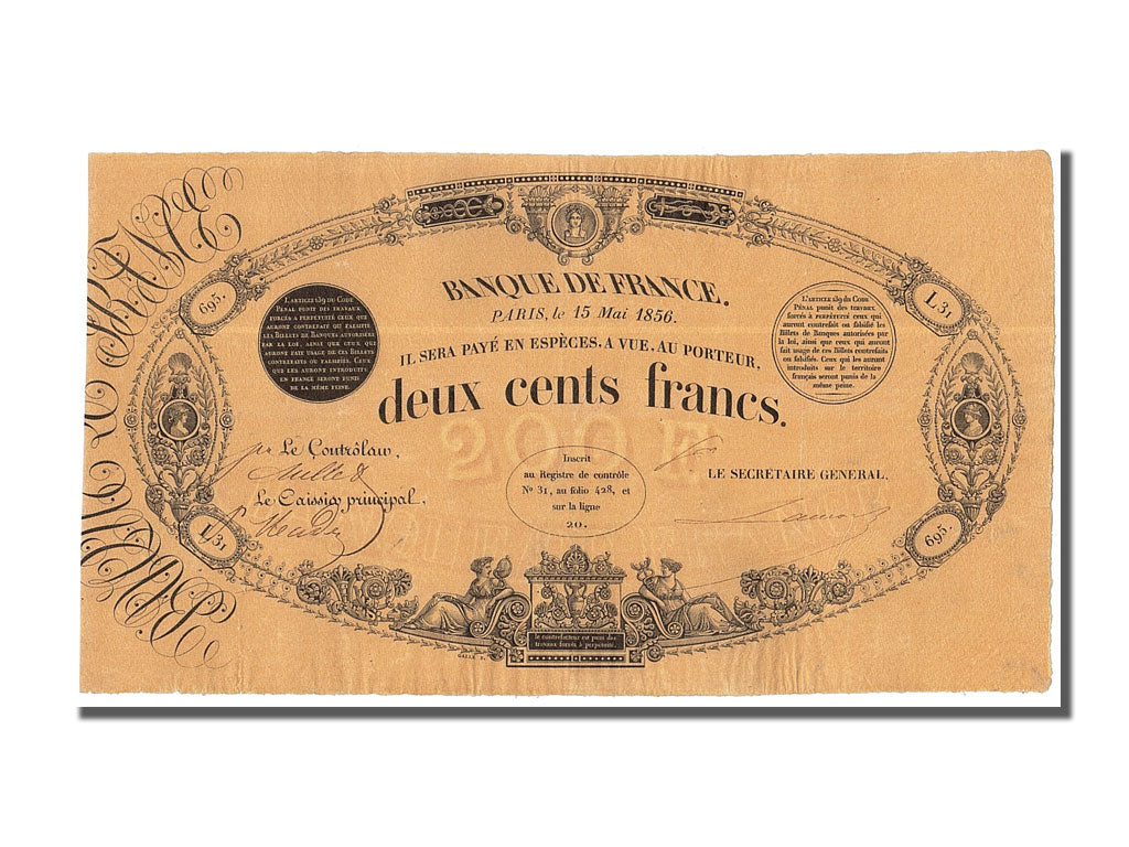 200 Francs type 1847 I