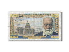 France, 5 Nouveaux Francs, 5 NF 1959-1965 ''Victor Hugo'', 1961, KM #141a,...