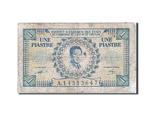 French Indo-China, 1 Piastre = 1 Dong, 1953, KM #104, VG(8-10), A 14513647