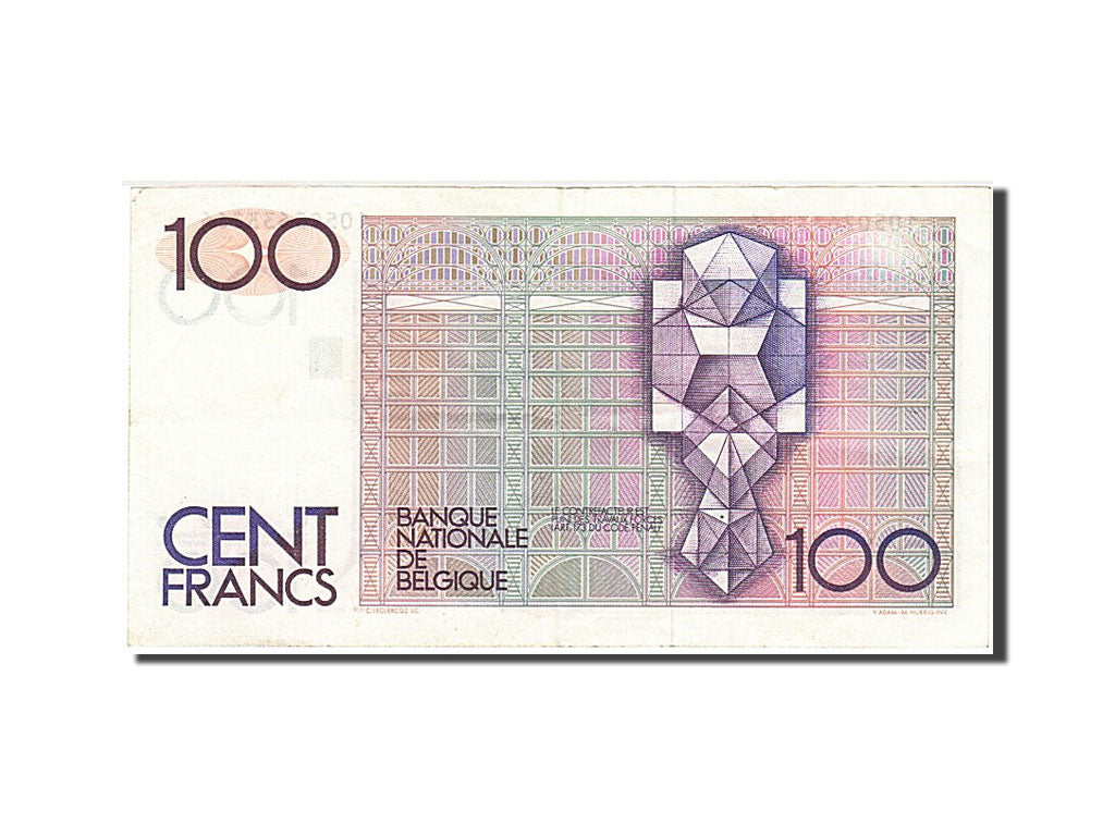 Banconote, Belgio, 100 Francs, 1978, BB+