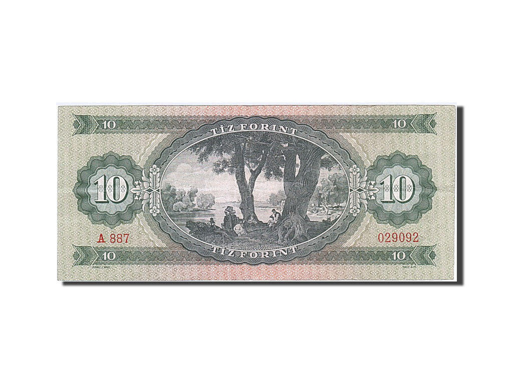 Hungary, 10 Forint, 1960, KM #168b, 1960-08-24, EF(40-45), A887 029092