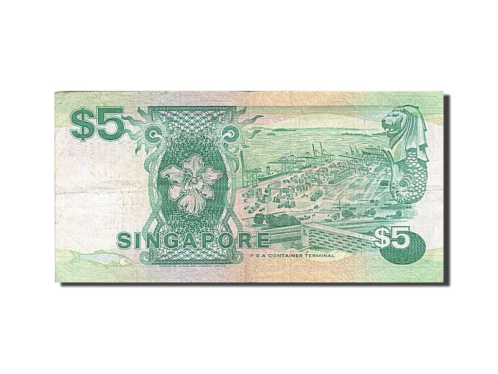 Singapore, 5 Dollars, 1997, KM #35, VF(30-35), A/11 874520