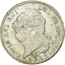 Coin, France, Écu de 6 livres françois, ECU, 6 Livres, 1792, Paris, EF(40-45)
