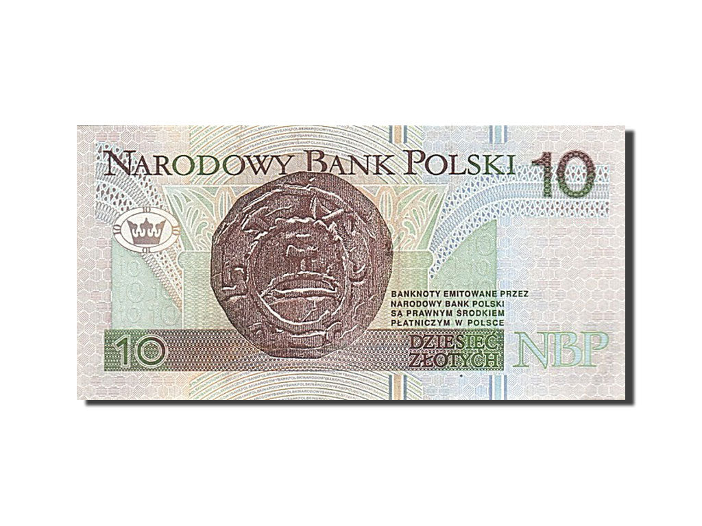 Poland, 10 Zlotych, 1994, KM #173a, 1994-03-25, AU(55-58), AG 6997143