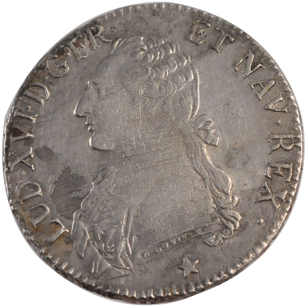 Louis XVI, Ecu aux branches d'olivier