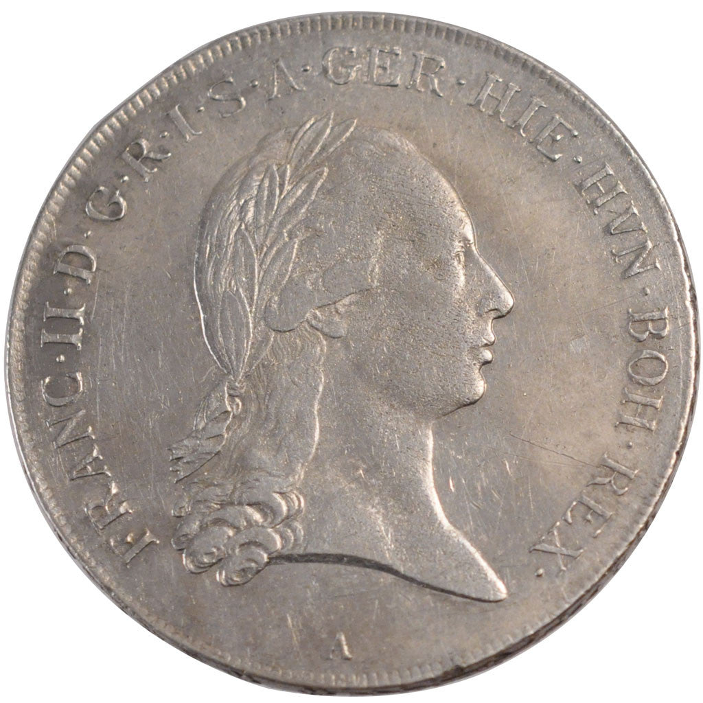 AUSTRIAN NETHERLANDS, Kronenthaler, 1793, Vienne, KM #62.1, EF(40-45), Silver,..