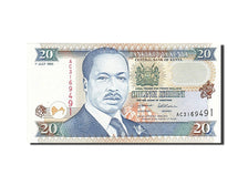 Biljet, Kenia, 20 Shillings, 1995, 1995-07-01, NIEUW