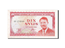 Billet, Guinea, 10 Sylis, 1980, TB+