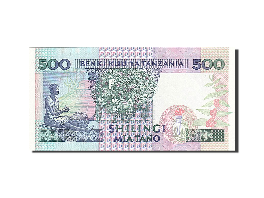 Tanzania, 500 Shilingi, 1993, KM #26b, UNC(65-70), HJ 449406