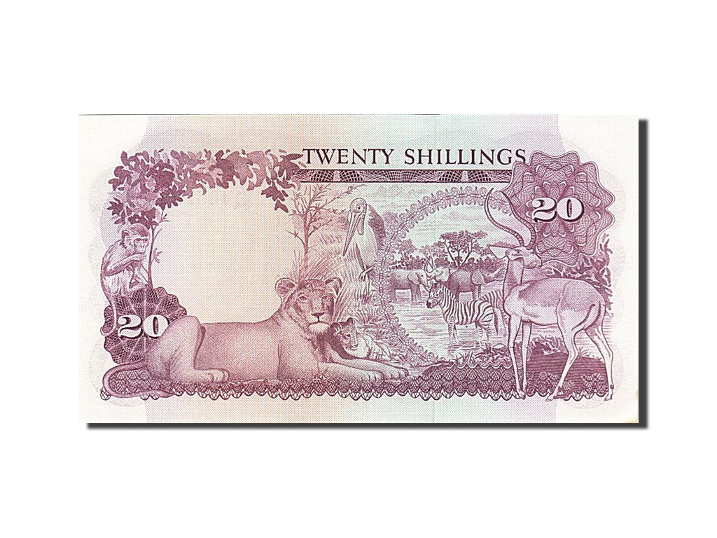 Uganda, 20 Shillings, 1966, SPL