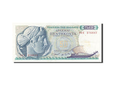 Banknote, Greece, 50 Drachmai, 1964, 1964-10-01, AU(55-58)