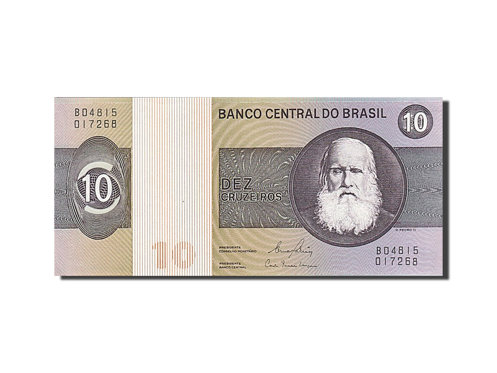 Brazil, 10 Cruzeiros, 1970, KM #193e, UNC(65-70), BO4815017268