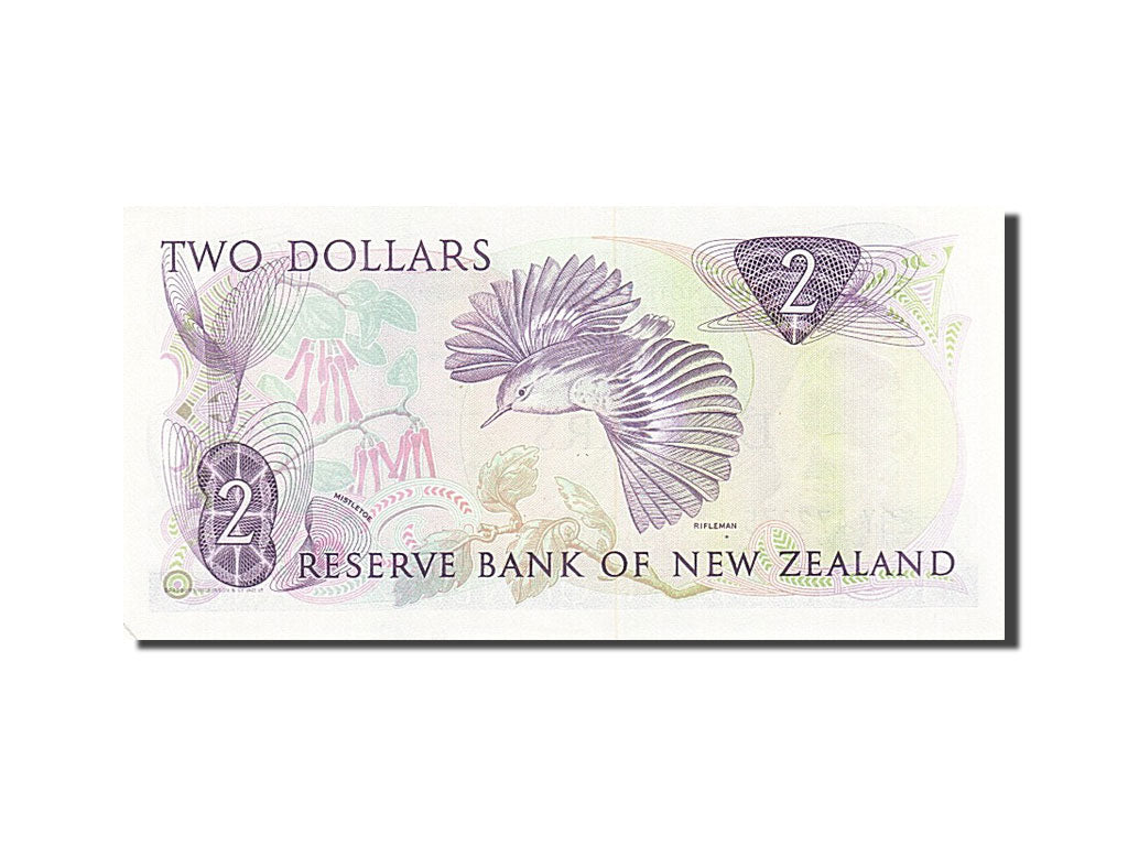 New Zealand, 2 Dollars, 1981, KM #170a, UNC(63), EBY 472975
