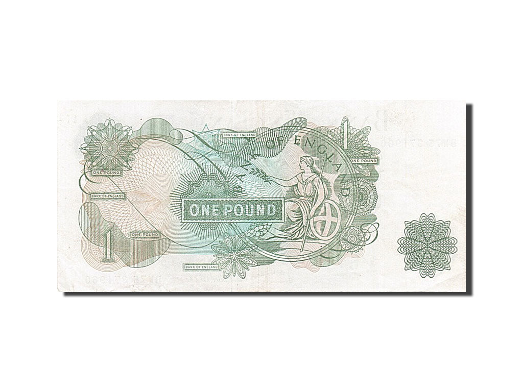 Banknot, Wielka Brytania, 1 Pound, 1970, AU(55-58)