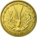 Coin, French West Africa, 25 Francs, 1957, MS(65-70), Aluminum-Bronze