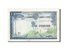 French Indo-China, 1 Piastre = 1 Dong, 1954, KM #105, AU(55-58), 009139518