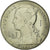 Moneda, La Reunión, 100 Francs, 1964, FDC, Níquel, Lecompte:104