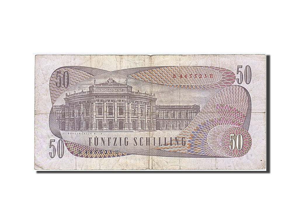 Banknote, Austria, 50 Schilling, 1970, 1970-01-02, VF(20-25)