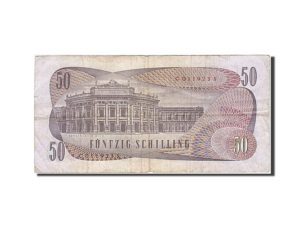Banknote, Austria, 50 Schilling, 1970, 1970-01-02, VF(20-25)