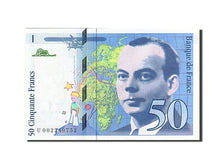 France, 50 Francs, 50 F 1992-1999 ''St Exupéry'', 1992, KM #157a, UNC(65-70), U 