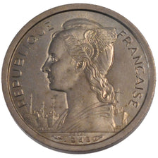 Réunion, Franc, 1948, FDC, Rame-nichel, KM:E3, Lecompte:52
