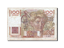 Biljet, Frankrijk, 100 Francs, 100 F 1945-1954 ''Jeune Paysan'', 1951