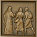 France, Medal, Jésus et ses Disciples, Religions & beliefs, 1968, Jacques