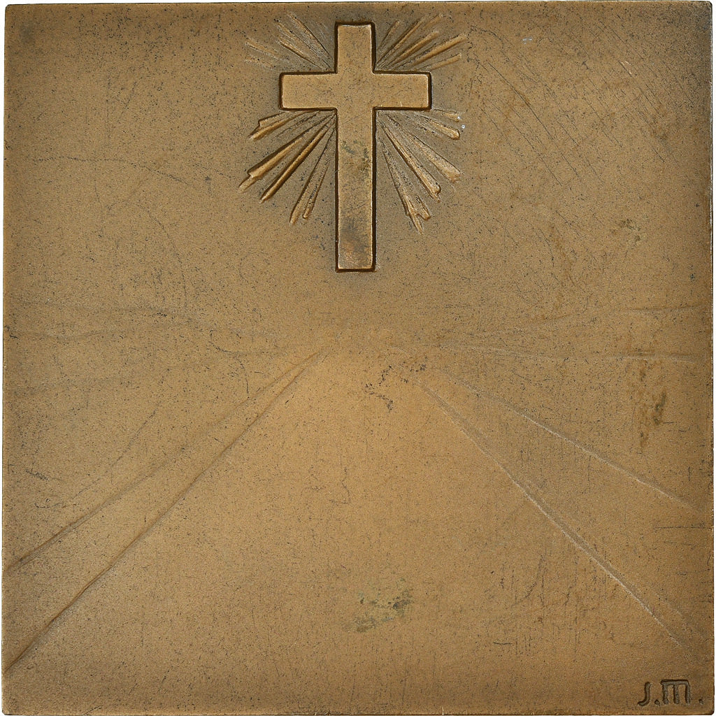 France, Medal, Jésus et ses Disciples, Religions & beliefs, 1968, Jacques