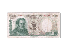 Chile, 5000 Escudos, KM #147b, VF(30-35), 0212929