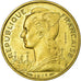 Munten, Réunion, 20 Francs, 1955, FDC, Aluminum-Bronze, Lecompte:87