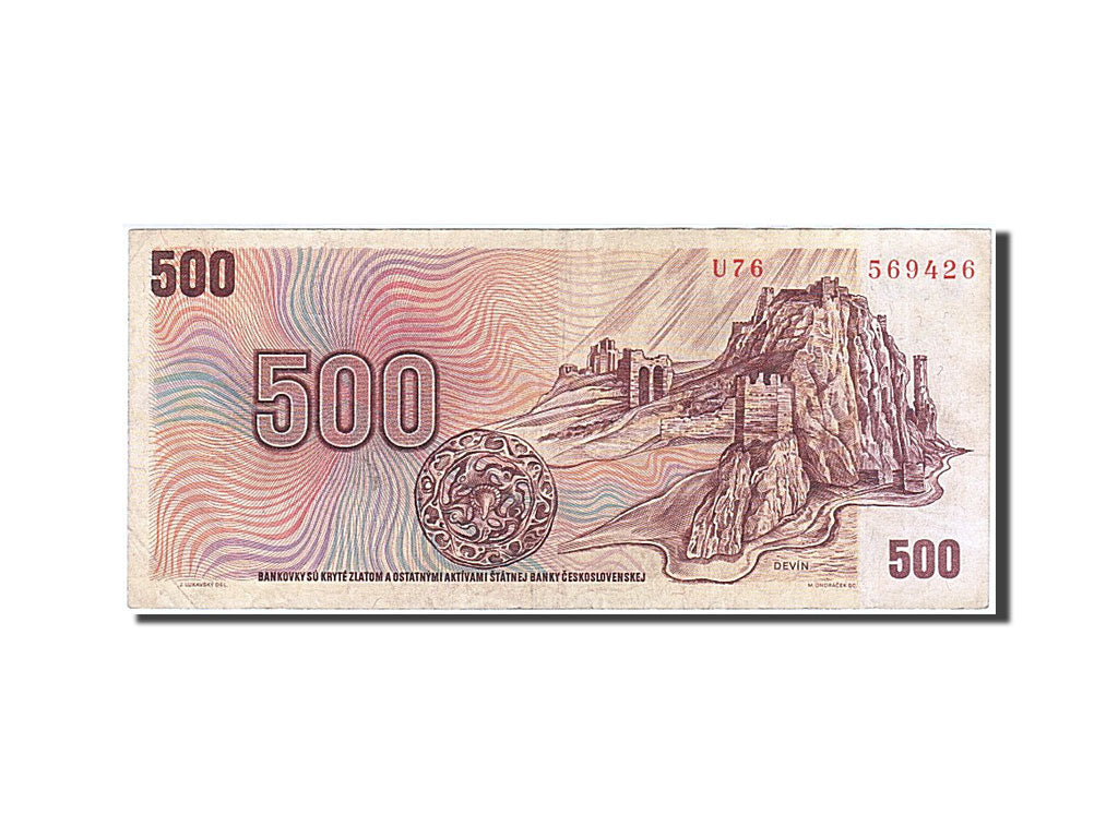 Cecoslovacchia, 500 Korun, 1973, MB+