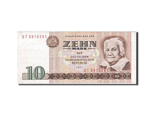 Billet, République démocratique allemande, 10 Mark, 1971, TTB