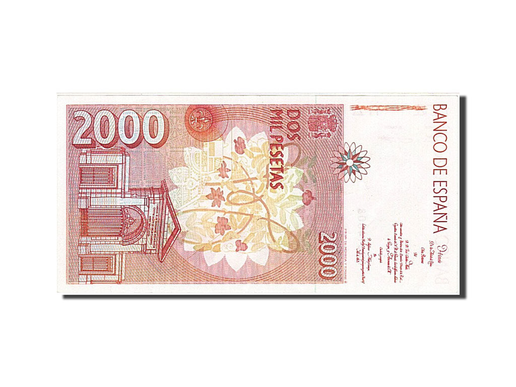 Banconote, Spagna, 2000 Pesetas, 1992, 1992-04-24, BB