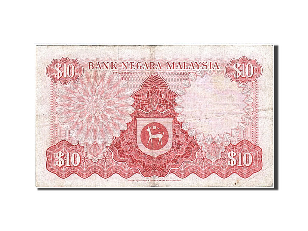 Billete, 10 Ringgit, 1976, Malasia, MBC