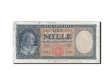 Italy, 1000 Lire, 1961, KM #88d, 1961-09-25, VF(20-25), U425 037619