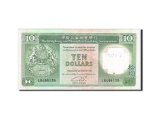 Hong Kong, 10 Dollars, 1989, KM #191c, 1989-01-01, AU(50-53), LR 495139