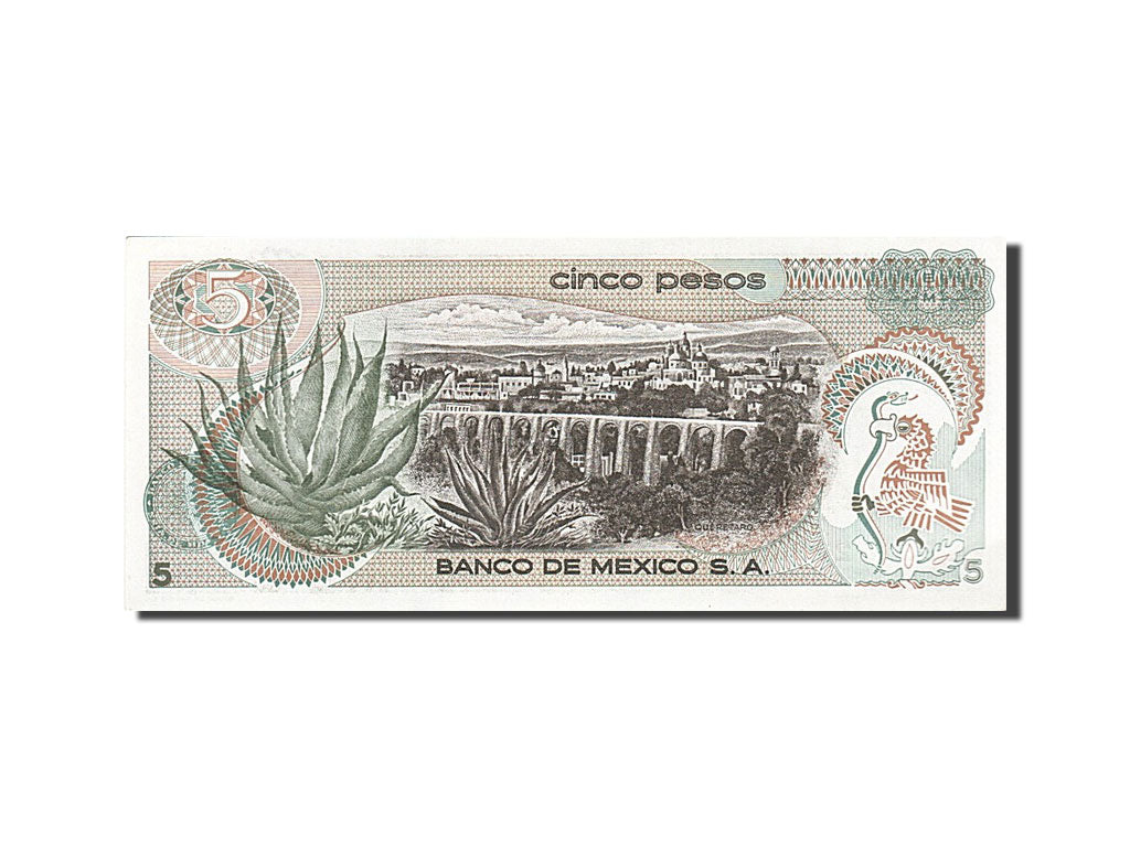 Billete, 5 Pesos, 1971, México, 1971-10-27, SC