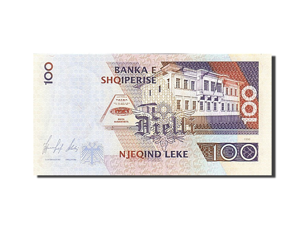 Albania, 100 Lekë, 1996, KM #62a, UNC(65-70), LA628134