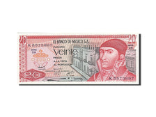 Biljet, Mexico, 20 Pesos, 1972, NIEUW