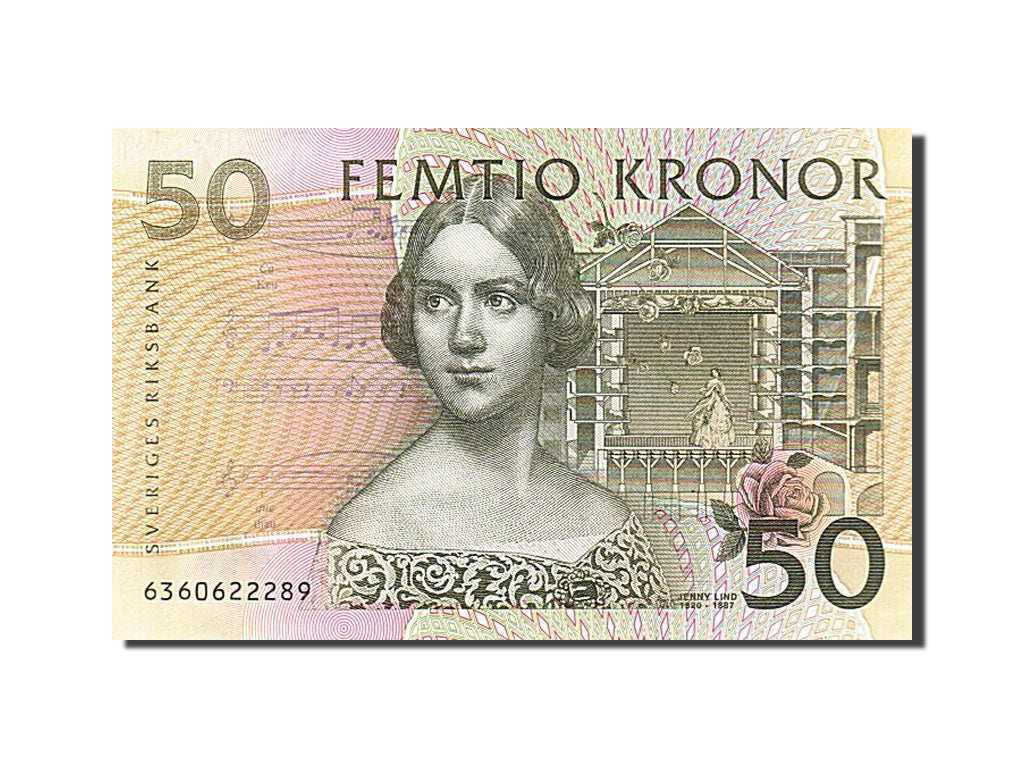 Sweden, 50 Kronor, 1996, KM #62a, UNC(65-70), 6360622289