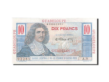 Guadeloupe, 10 Francs, 1947, KM #32, UNC(63), A.9