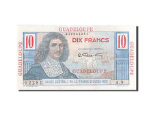 Guadeloupe, 10 Francs, 1947, KM #32, UNC(63), A.9