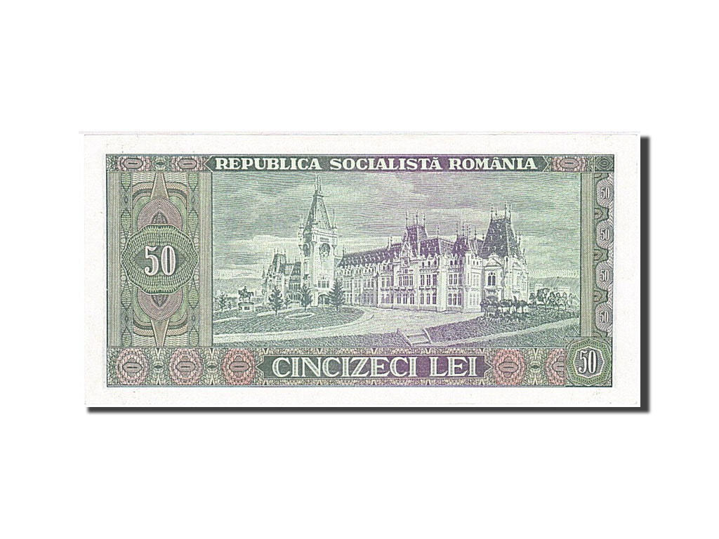 Banknote, Romania, 50 Lei, 1966, UNC(65-70)